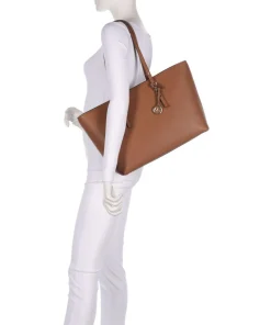 Quinn Large Shopper fein genarbtes Rindsleder braun