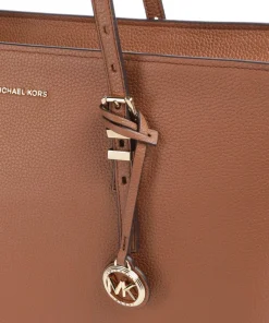 Quinn Large Shopper fein genarbtes Rindsleder braun