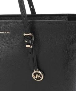 Quinn Large Shopper fein genarbtes Rindsleder schwarz