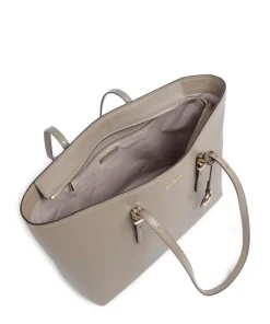 Quinn Large Shopper fein genarbtes Rindsleder taupe