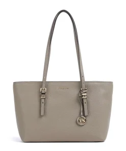 Quinn Medium Shopper fein genarbtes Rindsleder taupe