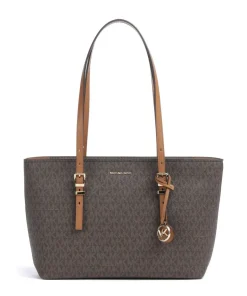 Quinn Medium Shopper Lederimitat dunkelbraun