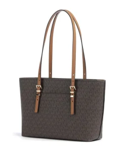 Quinn Medium Shopper Lederimitat dunkelbraun