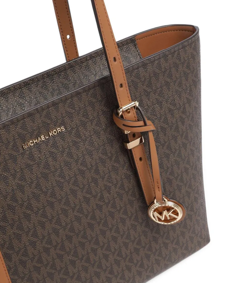 Quinn Medium Shopper Lederimitat dunkelbraun