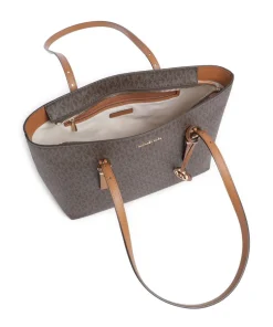 Quinn Medium Shopper Lederimitat dunkelbraun