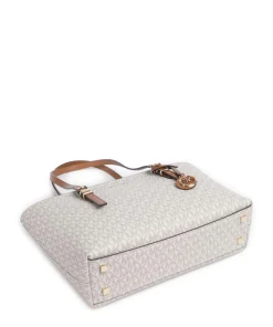 Quinn Medium Shopper Lederimitat creme