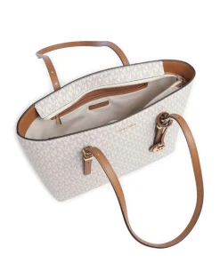 Quinn Medium Shopper Lederimitat creme