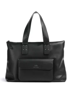 Rachel Shopper Lederimitat schwarz