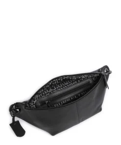 Radiant Raeven Gürteltasche genarbtes Rindsleder schwarz