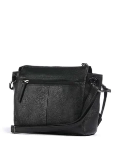 Radiant Raeven Umhängetasche genarbtes Rindsleder schwarz