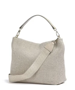Raffia Kaia Beuteltasche Bast beige