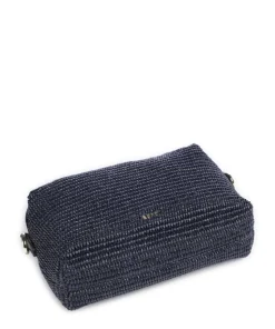 Raffia Kaia Umhängetasche Bast navy