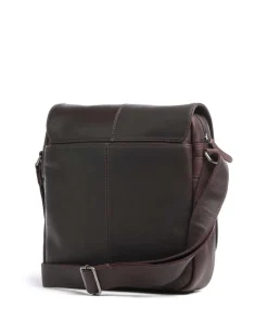 Raphael Schultertasche Pull-Up Rindsleder dunkelbraun