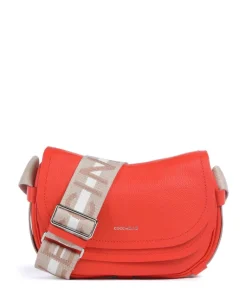 Raquel Umhängetasche genarbtes Leder orange