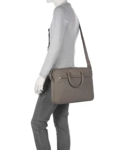 Ray Aktentasche 14″ Lederimitat taupe