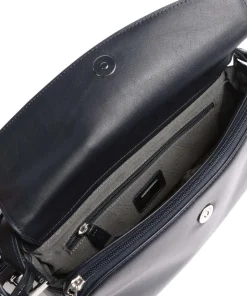 Really Umhängetasche Leder dunkelblau