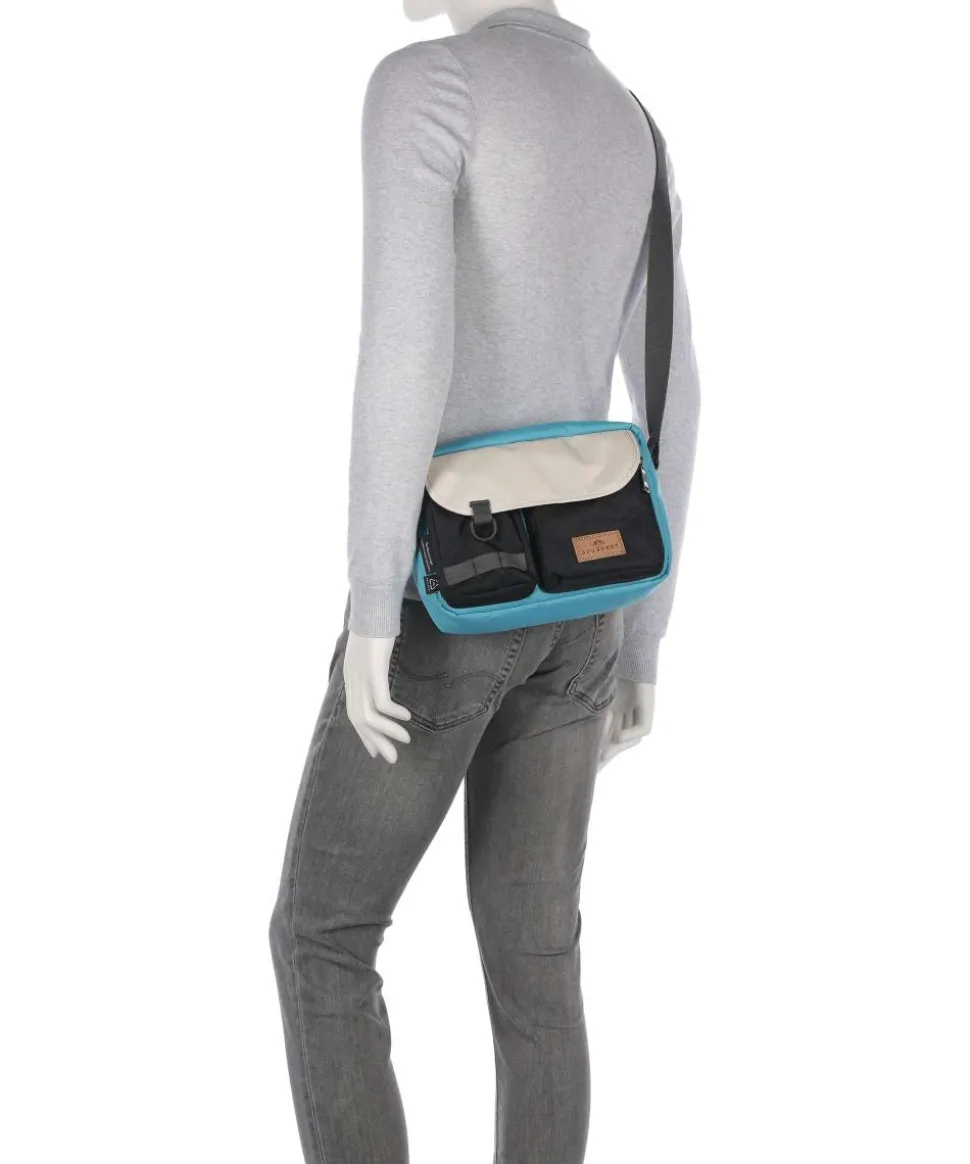 Reborn Mission Lite Umhängetasche recyceltes Polyester türkis