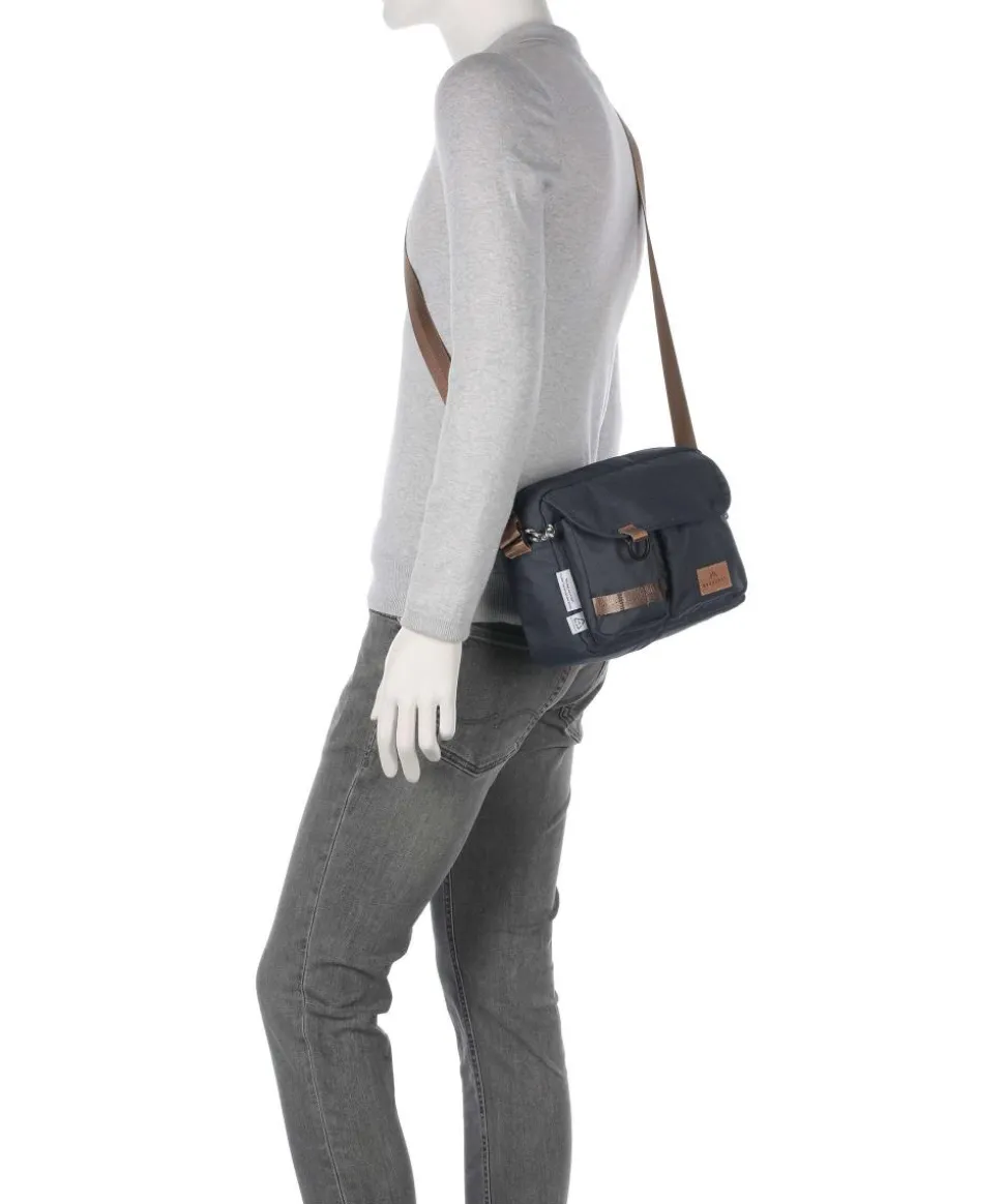 Reborn Mission Lite Umhängetasche recyceltes Polyester dunkelblau