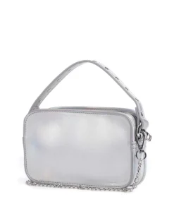 Recycled Cool Helena Umhängetasche Lederimitat silber