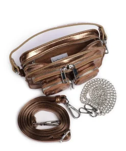 Recycled Cool Helena Umhängetasche Lederimitat bronze