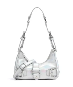 Recycled Cool Palma Schultertasche recyceltes Nylon silber