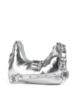 Recycled Cool Palma Schultertasche recyceltes Nylon silber