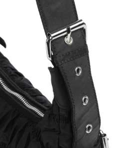 Recycled Nylon Alaska Beuteltasche recyceltes Nylon schwarz