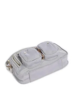 Recycled Nylon Helena Umhängetasche recyceltes Nylon hellgrau