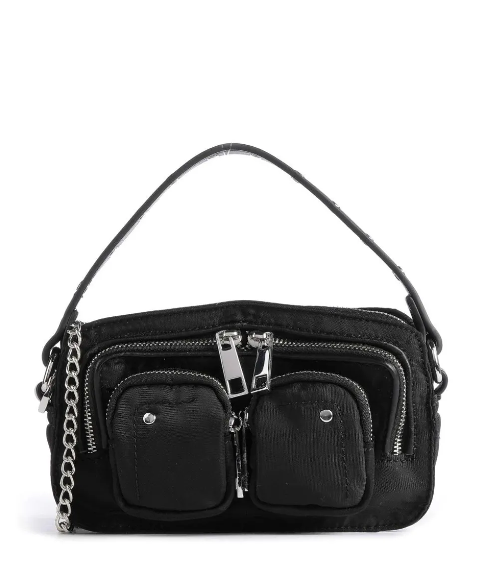 Recycled Nylon Helena Umhängetasche recyceltes Nylon schwarz