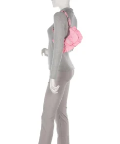 Recycled Nylon Palma Schultertasche Nylon rosa