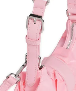 Recycled Nylon Palma Schultertasche Nylon rosa