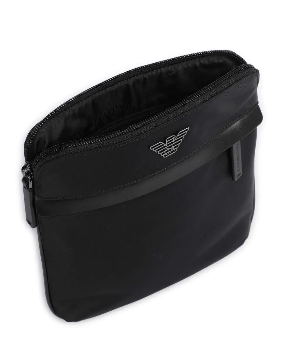 Recycled Nylon Umhängetasche recyceltes Nylon schwarz