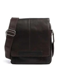 Remy Umhängetasche Pull-Up Rindsleder dunkelbraun