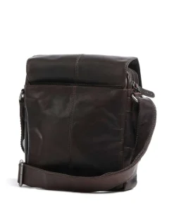 Remy Umhängetasche Pull-Up Rindsleder dunkelbraun