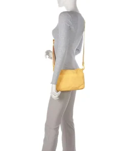 Revival 2.0 Umhängetasche recyceltes Polyester gelb