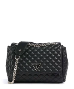 Rianee Eco Schultertasche Lederimitat schwarz