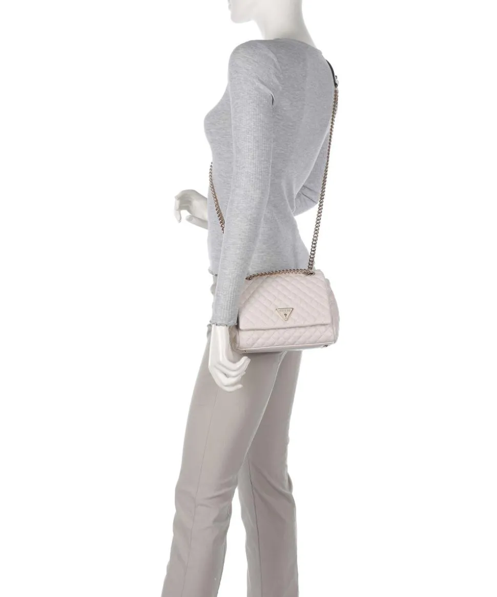 Rianee Eco Schultertasche Lederimitat hellgrau