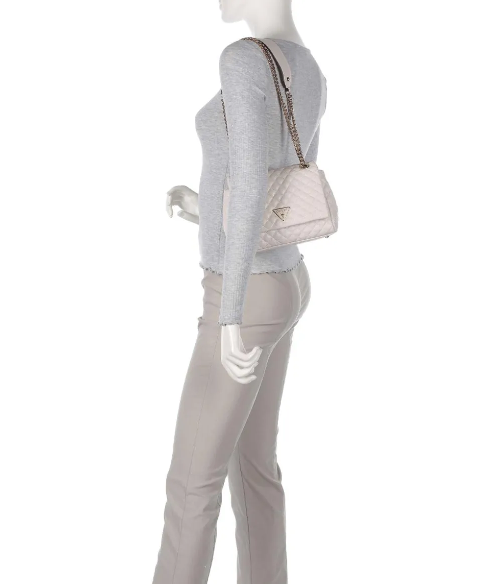 Rianee Eco Schultertasche Lederimitat hellgrau