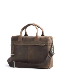 Richmond Aktentasche 14″ Leder dunkelbraun