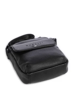 Rico Umhängetasche Lederimitat schwarz