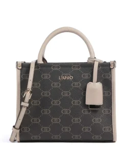 Ridhi S Handtasche Lederimitat beige