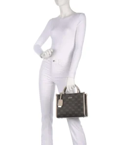 Ridhi S Handtasche Lederimitat beige