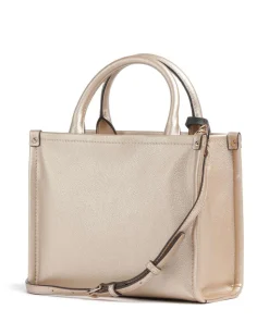 Ridhi S Handtasche Lederimitat gold