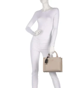 Ridhi S Handtasche Lederimitat beige