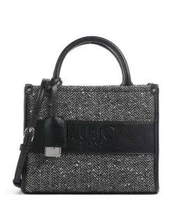 Ridhi S Handtasche Polyester schwarz