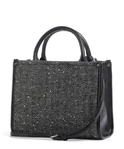 Ridhi S Handtasche Polyester schwarz