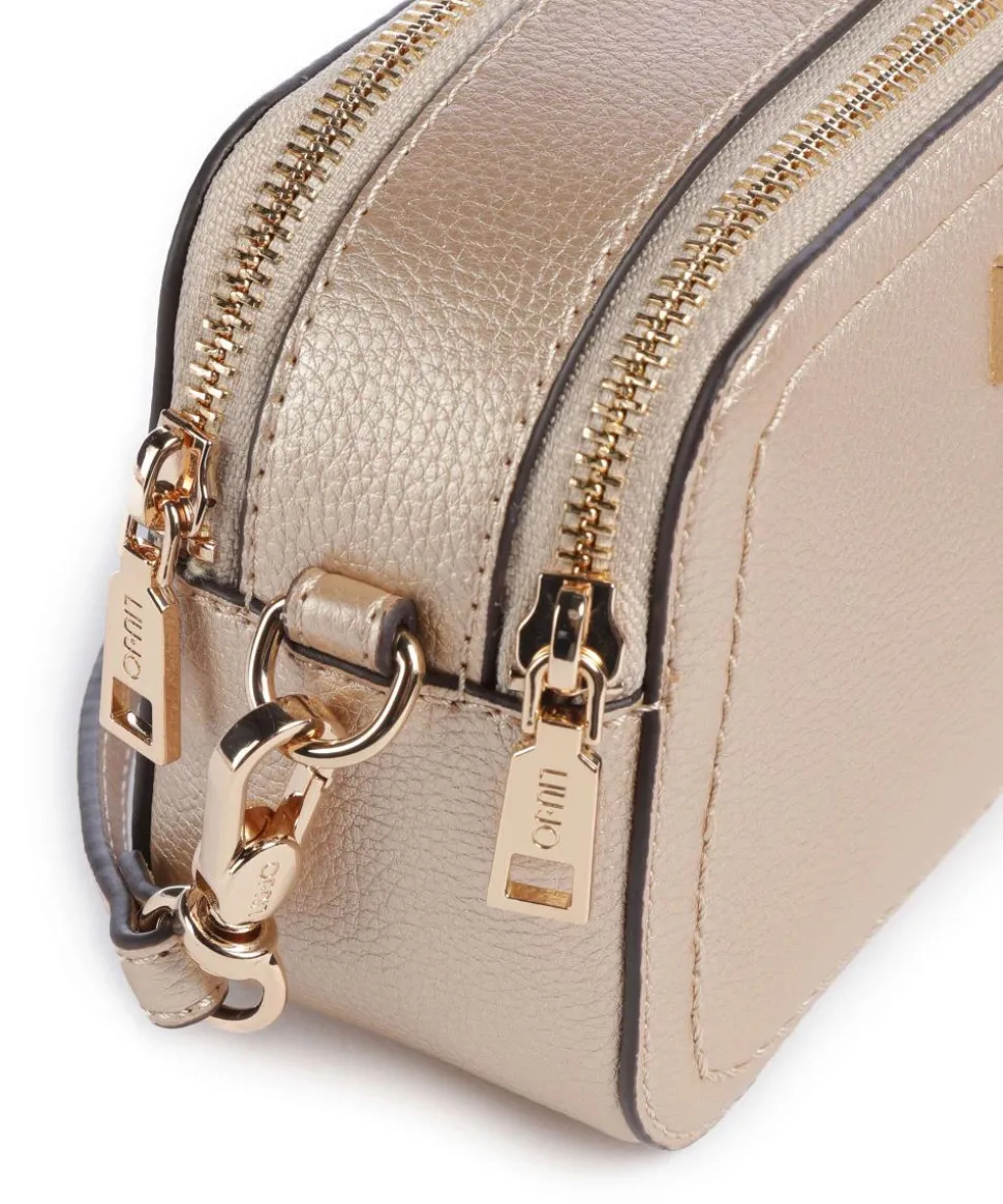 Ridhi S Umhängetasche Lederimitat gold