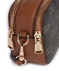 Ridhi S Umhängetasche Lederimitat braun