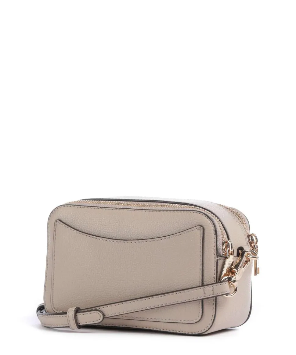 Ridhi S Umhängetasche Lederimitat beige