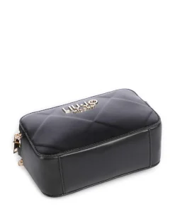 Ridhi Umhängetasche Lederimitat schwarz